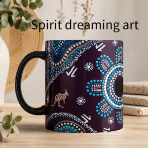 Mug. where the kangaroos roam.